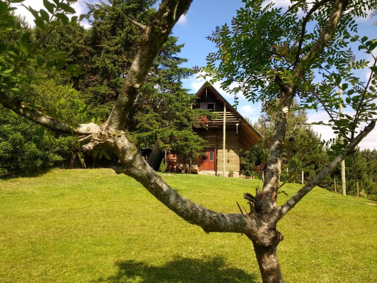 Chale Estancia Ouro Verde Lages Exterior foto