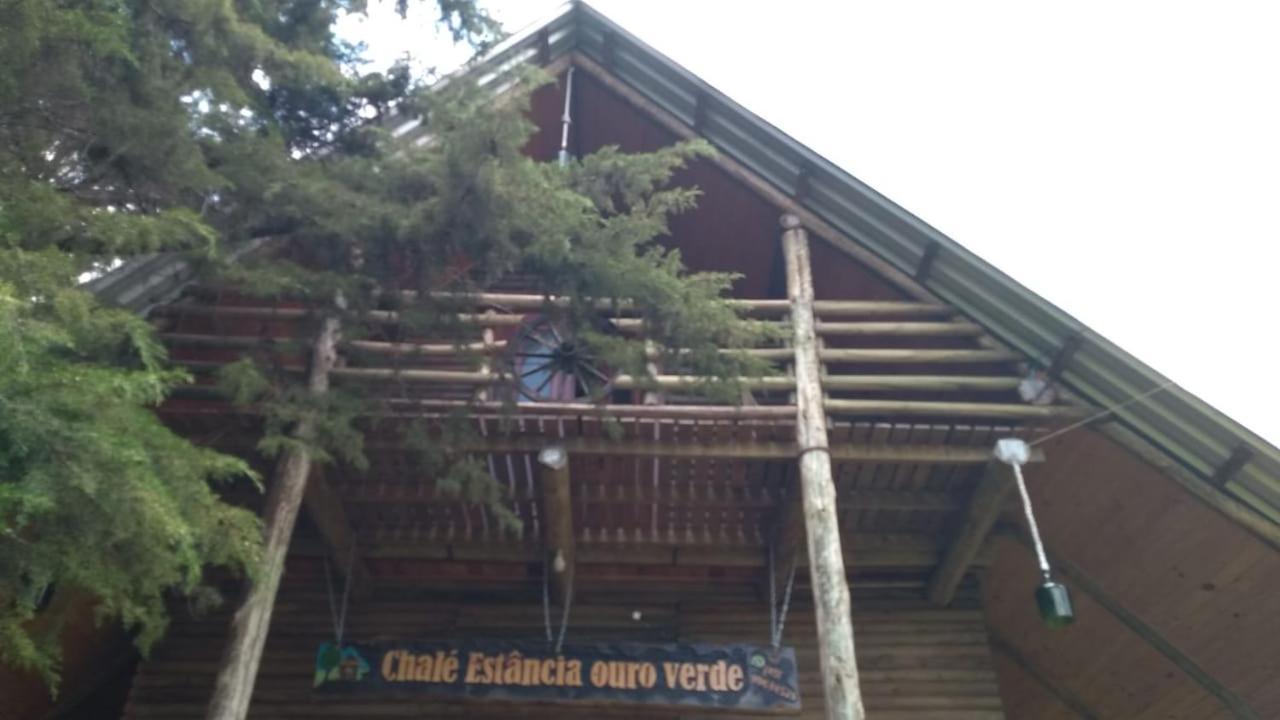 Chale Estancia Ouro Verde Lages Exterior foto