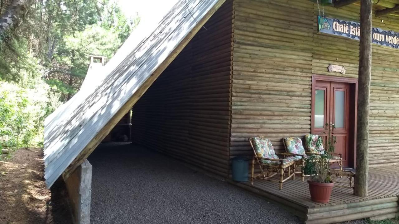 Chale Estancia Ouro Verde Lages Exterior foto